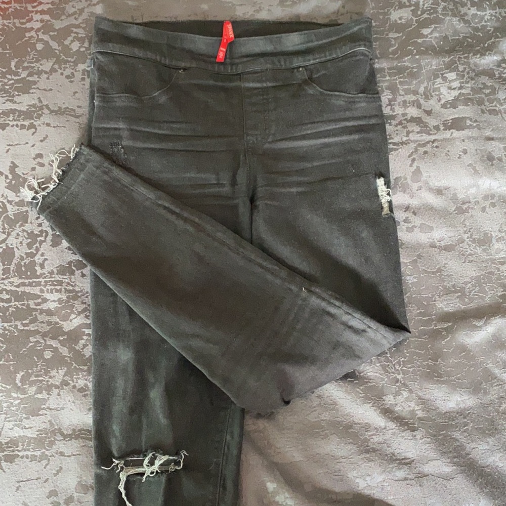 Spanx denim jeggings